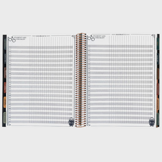 Hogwarts 2027 Teacher Planner